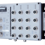 TN-5516-LV-HV 16-портовый коммутатор 10/100BaseT(X), разъем M12, два входа питания (12/24/36/48 В пост и 70~275 В пост/перем)
