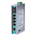EDS-G205A-4PoE-T Коммутатор 4 x PoE/PoE+ 10/100/1000BaseTX, 1 x 10/100/1000BaseT, с расширенным диапазоном температур.
