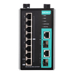 EDS-P510A-8PoE-2GTXSFP Управляемый коммутатор 8 x 10/100BaseTX с функцией Power Over Ethernet (PoE/PoE+), 2 x Combo Gigabit