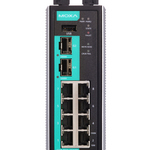 EDR-810-2GSFP Промышленный маршрутизатор: 8 x 10/100BaseT(X) + 2 x 100/1000BaseSFP Ethernet, Firewall/NAT