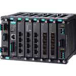 MDS-G4020 Модульный управляемый коммутатор 2 уровня с 4 портами Gigabit Ethernet, 4 слотами для установки 4-портовых модулей GE/FE (до 16 портов) и 2 слотами для установки модулей питания