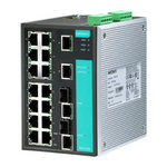 EDS-518A-T Управляемый коммутатор 16 x 10/100BaseTX, 2 x Combo Gigabit, с расширенным диапазоном температур