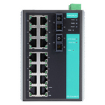 EDS-516A-MM-SC-T Управляемый коммутатор 14 x 10/100BaseTX, 2 x 100BaseFX (многомодовое оптоволокно), с расширенным диапазоном температур