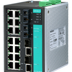 EDS-518A-MM-SC-T Управляемый коммутатор 14 x 10/100BaseTX, 2 x 100BaseFX (многомодовое оптоволокно), 2 x Combo Gigabit, с расширенным диапазоном температур