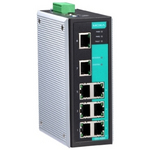 EDS-408A-EIP-T Коммутатор 8 x 10/100BaseTX с базовыми функциями управления, с возможностью настройки по протоколу Ethernet/IP, с расширенным диапазоном температур