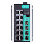 EDS-G516E-4GSFP-T Коммутатор 12 x 10/100/1000BaseTX, 4 x 100/1000Base SFP, с расширенным диапазоном температур