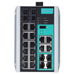 EDS-518E-MM-SC-4GTXSFP Управляемый коммутатор Gigabit Ethernet c портами 12 x 10/100BaseTX, 4 x 10/100/1000BaseT(X) или 100/1000BaseSFP, 2 x 100BaseFX (многомод, разъем SC)