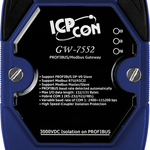 GW-7552-B CR Преобразователь PROFIBUS в Modbus RTU/ASCII