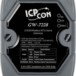 GW-7228-G CR 1-портовый преобразователь J1939 в Modbus RTU