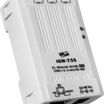tGW-735 3-портовый преобразователь Modbus TCP в Modbus RTU/ASCII с возможностью питания по PoE