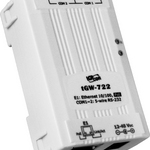 tGW-722 2-портовый преобразователь Modbus TCP в Modbus RTU/ASCII с возможностью питания по PoE