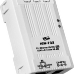 tGW-732 3-портовый преобразователь Modbus TCP в Modbus RTU/ASCII с возможностью питания по PoE