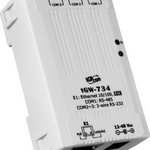 tGW-734 3-портовый преобразователь Modbus TCP в Modbus RTU/ASCII с возможностью питания по PoE