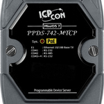 PPDS-742-MTCP CR 4-портовый программируемый преобразователь Modbus RTU/ASCII в Modbus TCP с возможностью питания PoE