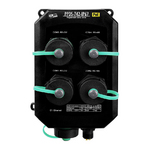 PPDS-742-IP67 CR 4-портовый программируемый преобразователь Modbus RTU/ASCII в Modbus TCP с возможностью питания PoE, с защитой IP67