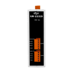 GW-2222i CR 2-портовый преобразователь Modbus TCP в Modbus RTU/ASCII (RS-232) с возможностью питания по PoE, с изоляцией последовательного порта