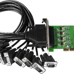 VXC-118U 8-портовая плата RS-232 (без кабеля)
