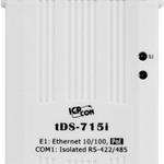 tDS-715i CR 1-портовый сервер RS-422/485 в Ethernet с возможностью питания по PoE