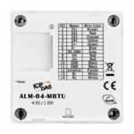 ALM-04-MRTU CR Modbus RTU модуль ввода-вывода, MP3 сигнализация, 4 дискретных вводов, 1 релейный вывод