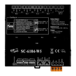 SC-6104-W5 CR Модуль управления освещением с 1 каналом дискретного ввода и 4 каналами релейного вывода