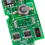 X607 Плата расширения для контроллеров серий I-7188XB/XG/EX/EG, μPAC-7186EX/EG/FD/SM, энергонезависимая память SRAM - 128 Кб