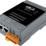 ET-7251 CR Ethernet-модуль с 16 каналами изолированного дискретного ввода, с 32-битными счетчиком, со встроенным 2-портовым Ethernet-коммутатором