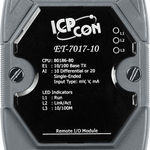 ET-7017-10 CR Ethernet-модуль с 10/20 каналами аналогового ввода, с защитой от перенапряжения