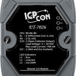 ET-7026 CR Ethernet-модуль с 6 каналами аналогового ввода, 2 каналами аналогового вывода, 2 каналами дискретного ввода и 2 каналами дискретного вывода