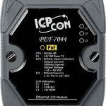PET-7044 CR Ethernet-модуль с 8 каналами изолированного дискретного вывода типа Sink, 