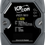 PET-7053 CR Ethernet-модуль с 16 каналами изолированного дискретного ввода, с 32-битными счетчиком, с возможностью питания по PoE