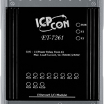 ET-7261 CR Ethernet-модуль с 11 каналами силового реле, со встроенным 2-портовым Ethernet-коммутатором