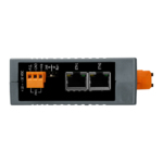 ET-2268 Ethernet-модуль с 4 каналами силового реле (тип Form A), с 4 каналами сигнального реле (тип Form C), со встроенным 2-портовым Ethernet-коммутатором