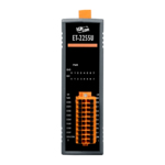 ET-2255U Ethernet-модуль с 8 каналами DI (сухой/влажный контакт, sink/source), 8 каналами DO (тип 