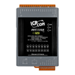 PET-7250A CR Ethernet-модуль с 12 каналами дискретного ввода (влажный контакт, Sink/Source), 6  дискретного вывода (тип 