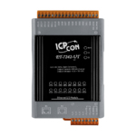 ET-7242-UT Ethernet-модуль с 16 каналами изолированного дискретного вывода, со встроенным 2-портовым Ethernet-коммутатором, с расширенным диапазоном температур