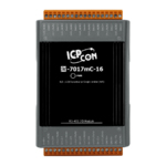M-7017mC-16 CR Модуль с 16 каналами аналогового ввода, протокол Modbus RTU (для ввода токовых сигналов, 125 Ом шунт уже установлен), со встроенным регистратором данных