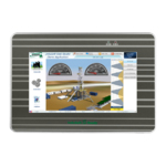 IWS-2201-CE7-1500 CR Панельный контроллер на базе InduSoft (1500 тегов), диагональ 7'', Windows CE7