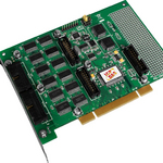 PIO-D64U CR Плата Universal PCI с  32 каналами дискретного ввода и 32 каналами дискретного вывода, 6  каналами таймер/счетик