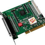 PCI-D64HU CR Высокоскоростная плата Universal PCI с 32 каналами дискретного ввода и  32 каналами дискретного вывода (с кабелем CA-4037W и 2 разъёмами CA-4002)