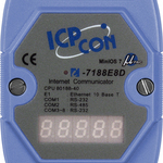 I-7188E8D CR Программируемый контроллер с 8 COM-портами (7 x RS-232, 1 x RS-485), с индикацией
