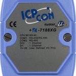 I-7188XG CR Программируемый контроллер с 2 COM-портами (1 x RS-232 или RS-485, 1 x RS-485), с процессором 40 МГц и опцией ISaGRAF-3 (заказывается отдельно)
