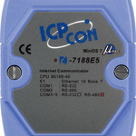 I-7188E5-485 CR Программируемый контроллер с 5 COM-портами (1 x RS-232, 4 x RS-485)