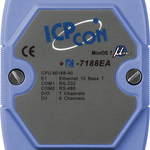 I-7188EA CR Программируемый контроллер с 2 COM-портами (1 x RS-232, 1 x RS-485)