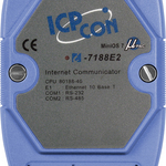 I-7188E2 CR Программируемый контроллер с 2 COM-портами (1 x RS-232, 1 x RS-485)