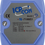 I-7188E3-232 CR Программируемый контроллер с 3 COM-портами (2 x RS-232, 1 x RS-485)