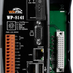 WP-8141-EN Контроллер на базе процессора PXA270 520 МГц, 128 Mб SDRAM, 96 Mб Flash, 1 x RS-232, 1 x RS-485, 2 x Ethernet (RJ-45), 2 x USB 1.1, 4 Гб microSD, 1 слот расширения, Windows CE 5.0