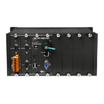 WP-9421-CE7 Контроллер на базе процессора Cortex-A8 1 ГГц, 512 Мб DDR3 SDRAM, 256 Мб Flash, 1 x RS-232, 2 x RS-232/485, 1 x RS-485, 2 x Ethernet (RJ-45), 2 x USB 2.0, microSD, 4 слота расшире