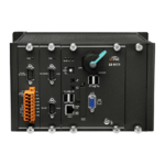 LX-9171 Контроллер с процессором E3827 1.75 ГГц, 2 Гб DDR3 SDRAM, слот mSATA с 32 Гб SSD, 1 x VGA, 1 x RS-232, 1 x RS-485, 1 x RS-232/485, 2 x Gigabit Ethernet (разъем RJ-45), 4 x USB 2.0, 16