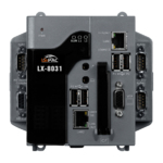 LX-8031 CR Контроллер с процессором x86 RDC R3600 1.0ГГц, 2 Гб SDRAM, слот mSATA с 32 Гб SSD, 1 x VGA, 2 x RS-232, 1 x RS-485, 1 x RS-232/485, 2 x Gigabit Ethernet (разъем RJ-45), 4 x USB 2.0