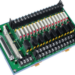 DB-24PRD/24/DIN CR 24-канальная выносная плата силовых реле (24 В) (8 x Form C, 16 x Form A), монтаж на DIN-рейку + CA-3710